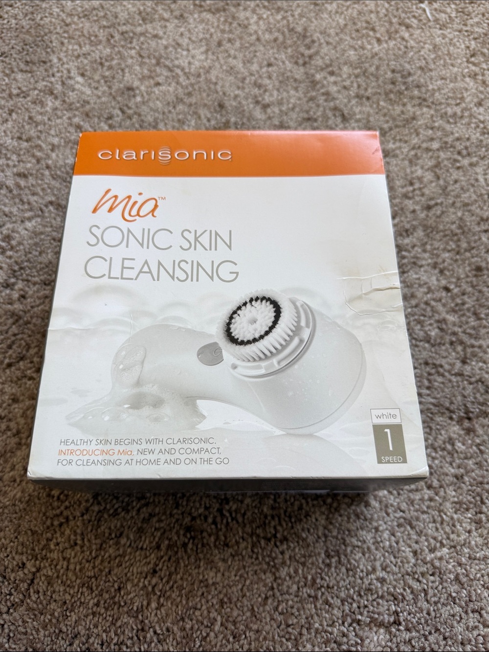 Clarisonic Mia White Sonic Skin Cleansing Brush - White